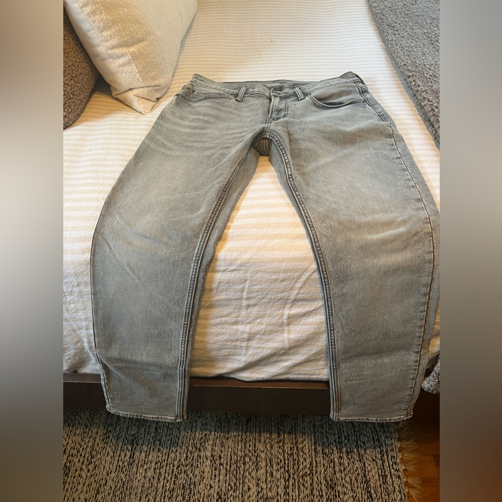 NEVER WORN | Men’s Slim Grey Stretch Jeans - Size 32x30